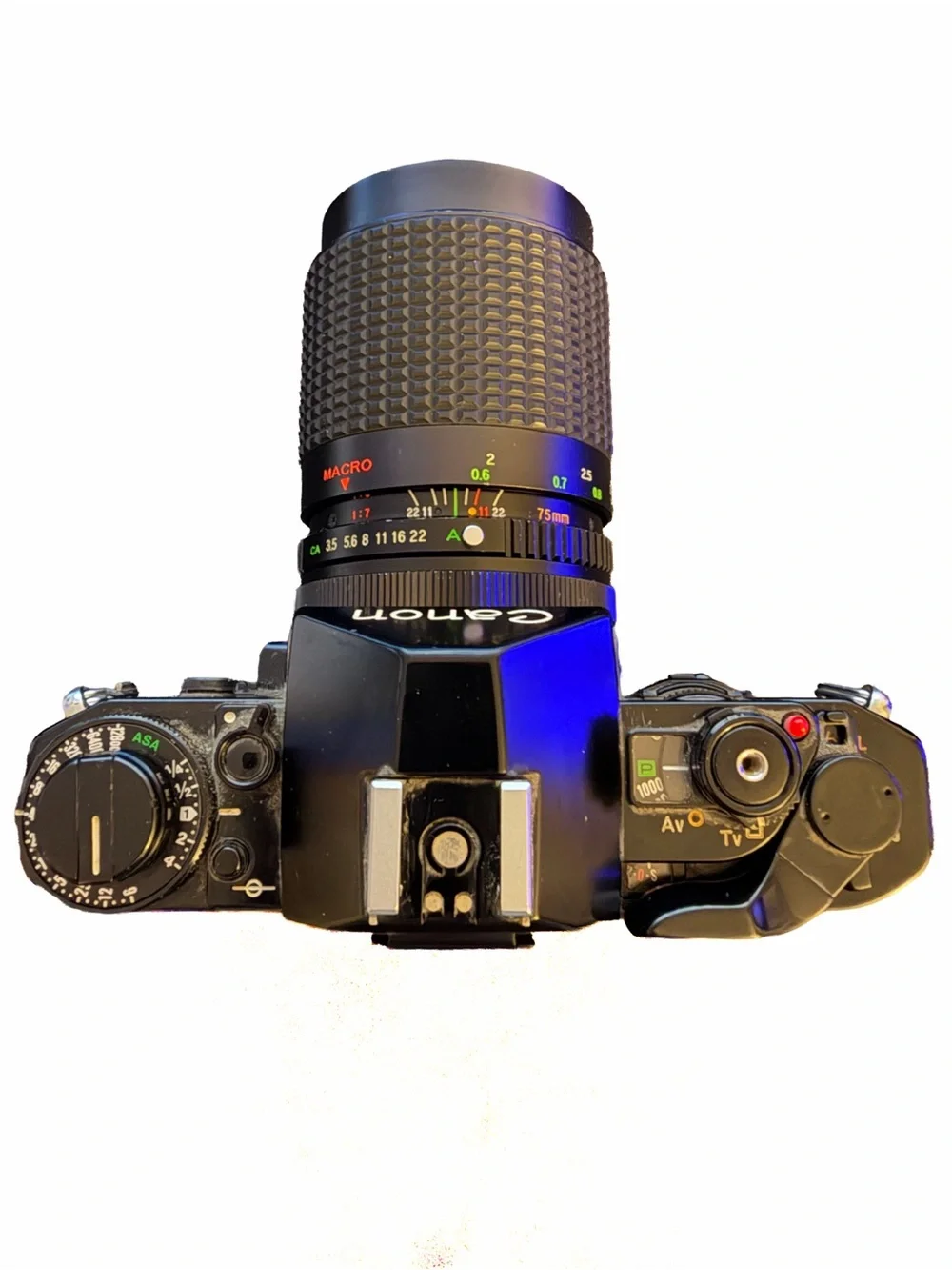 Vintage Canon A-1 35mm Film Camera with Zoom Lens - AS-IS